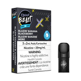 Capsules glacées Flavour Beast Blazin Banana Blackberry